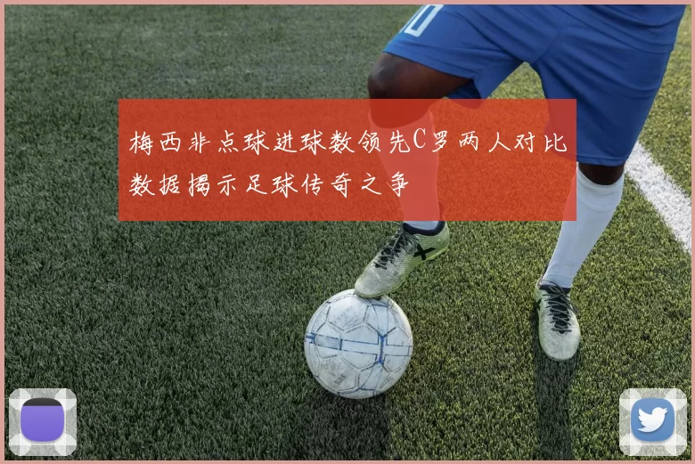 梅西非点球进球数领先C罗两人对比数据揭示足球传奇之争